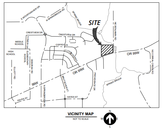 Crestview Green Vicinity Map